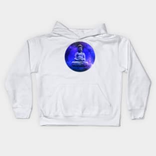 Budha in a in Space Kids Hoodie